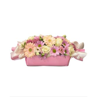 Cukorka virág rózsaszín