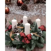 Adventi koszorúk